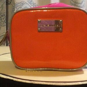 Steve Madden Pink and Orange Women's cosmetic bag